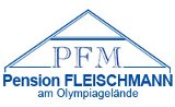 Logo Pension Fleischmann am Olympiagelände aus München